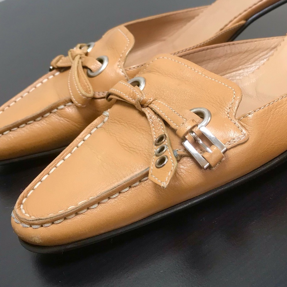 Prada Leather Mules